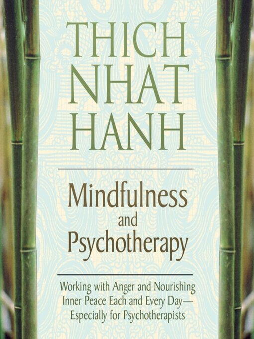 Title details for Mindfulness and Psychotherapy by Thich Nhat Hanh - Available